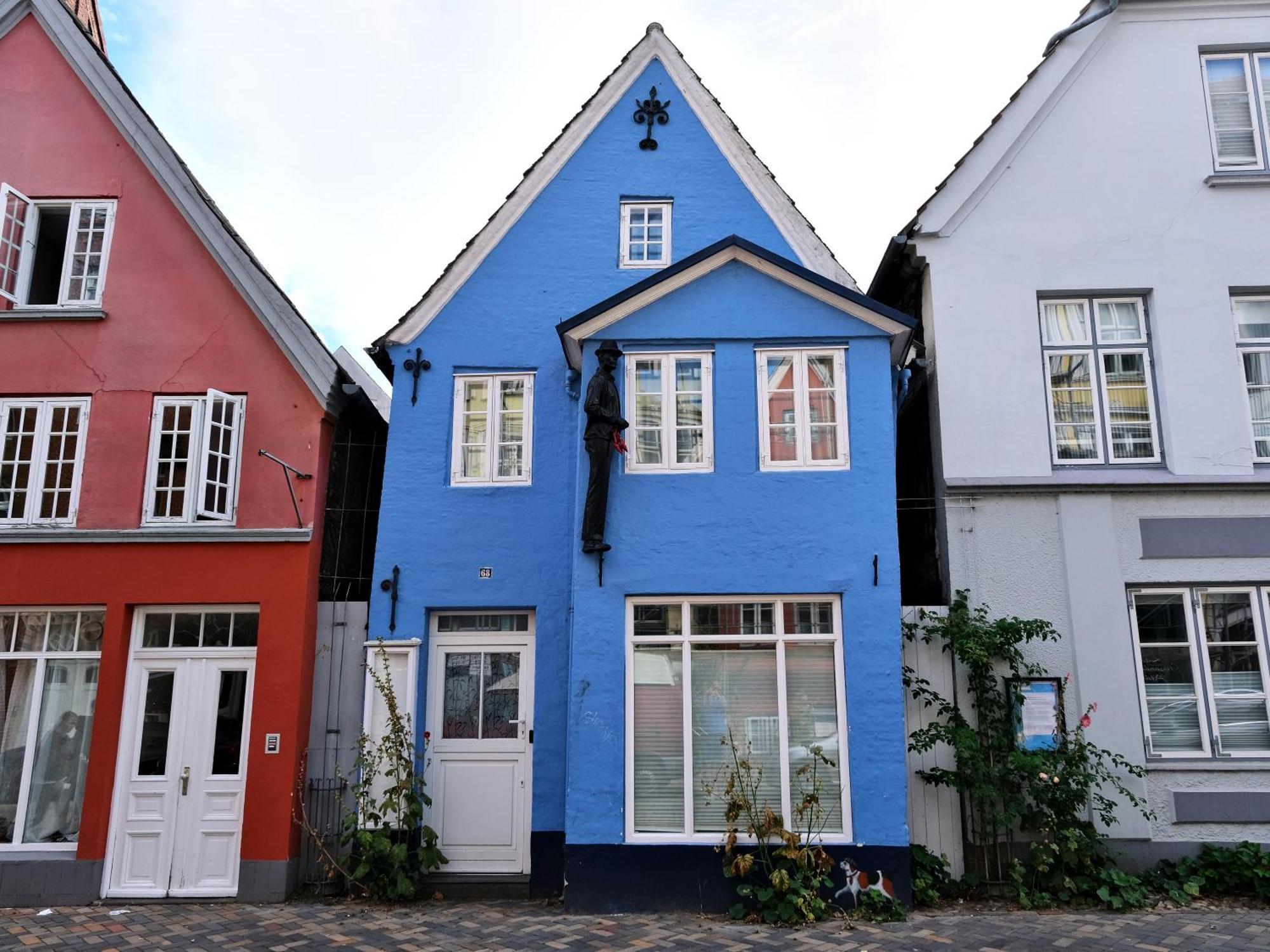 Hafenblick Ferienwohnung In Der Altstadt Mit Parkplatz Flensburg Zewnętrze zdjęcie