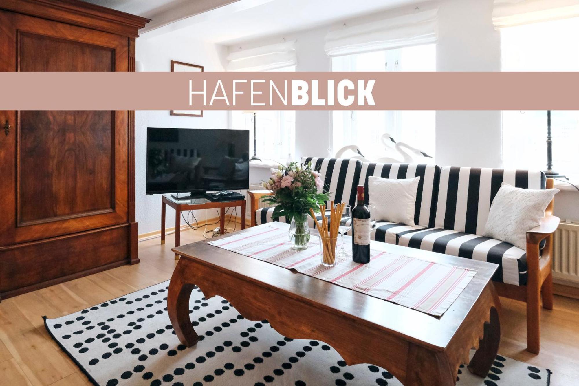 Hafenblick Ferienwohnung In Der Altstadt Mit Parkplatz Flensburg Zewnętrze zdjęcie