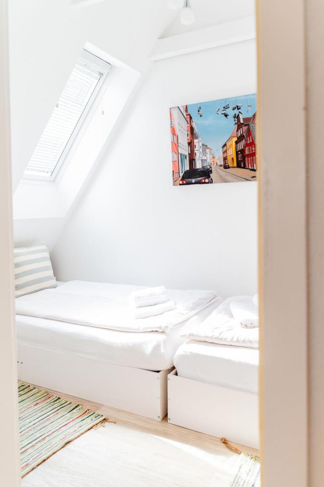 Hafenblick Ferienwohnung In Der Altstadt Mit Parkplatz Flensburg Zewnętrze zdjęcie